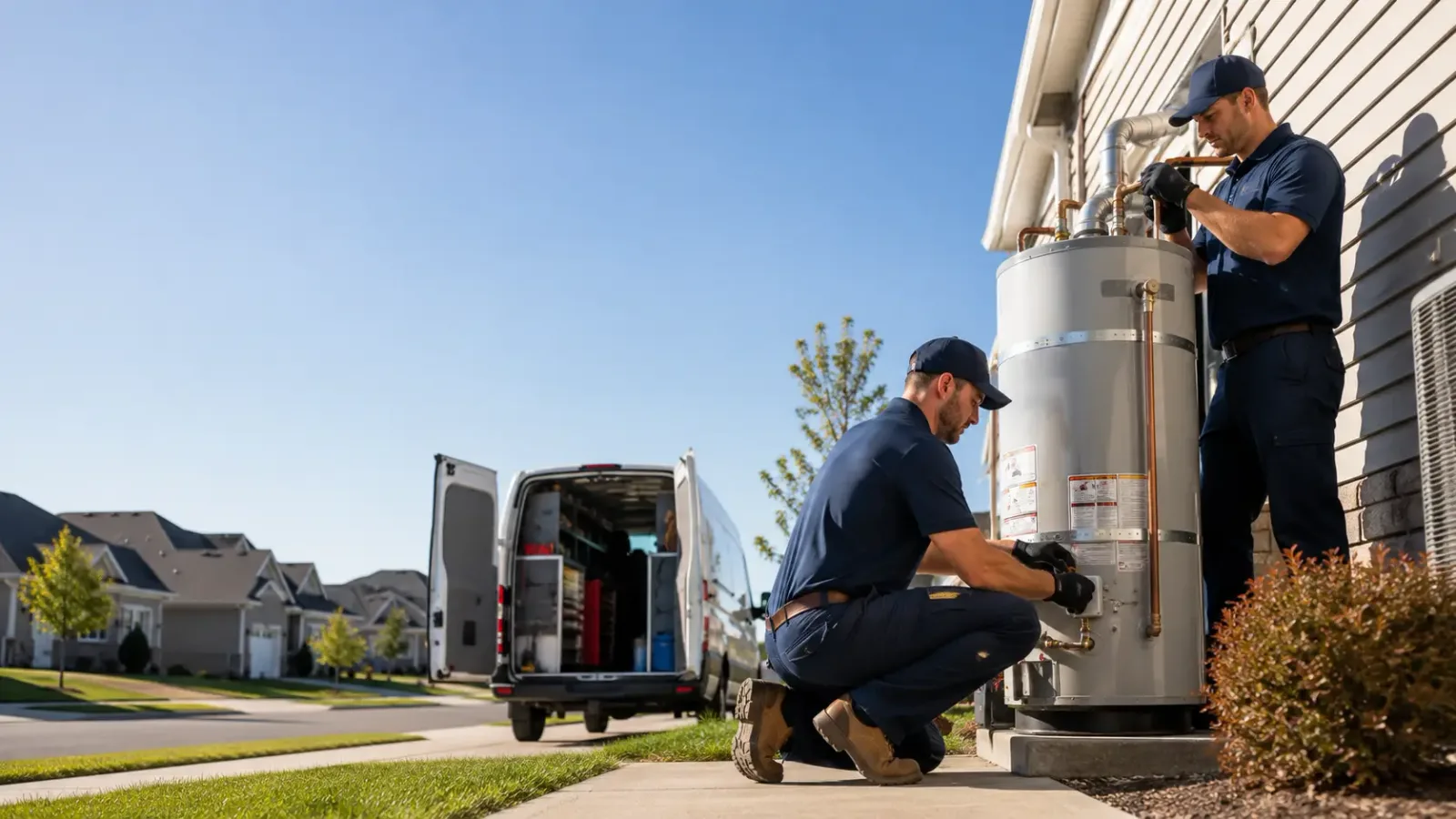 Water Heater Installation in Yorktown, AR